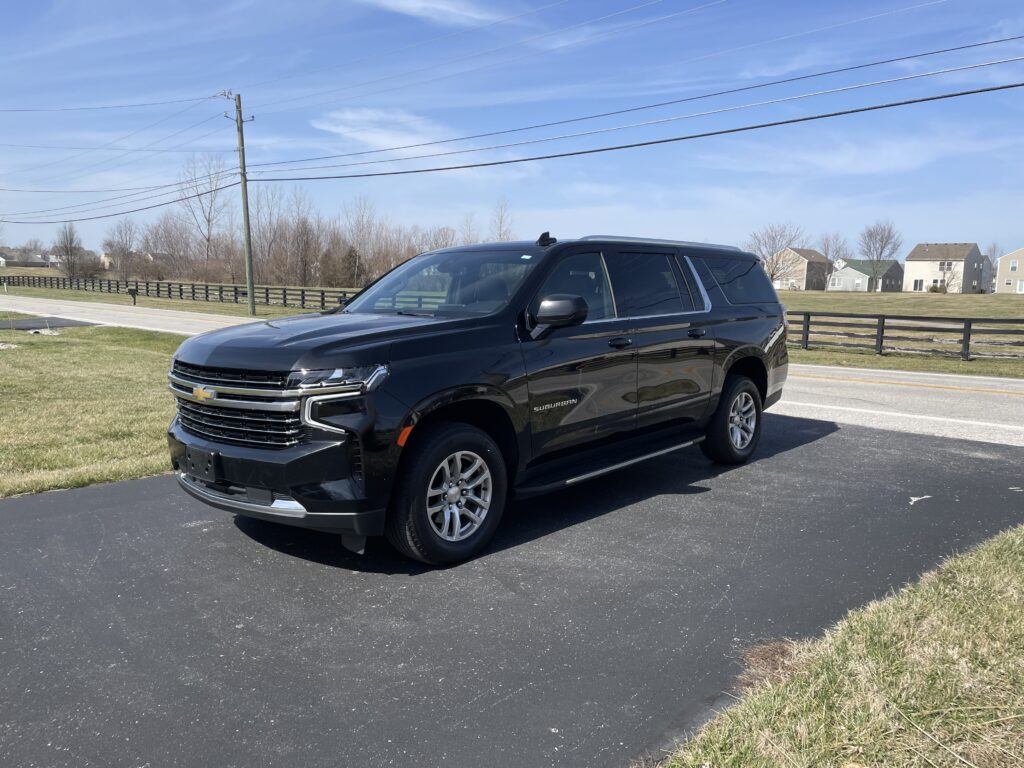 Black Chevrolet Suburban