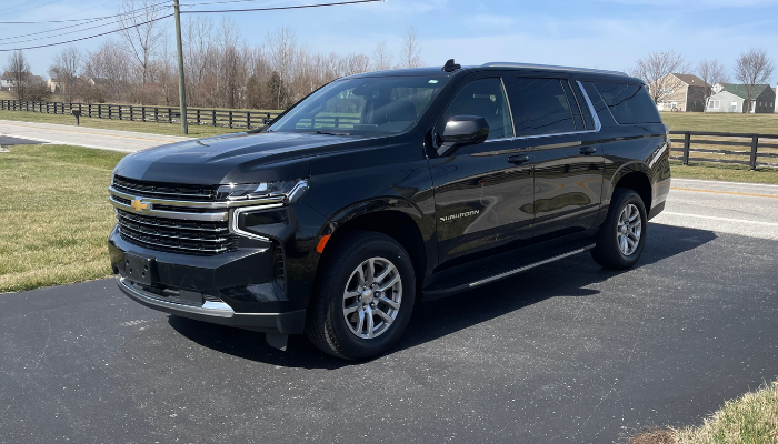 Black Chevrolet Suburban